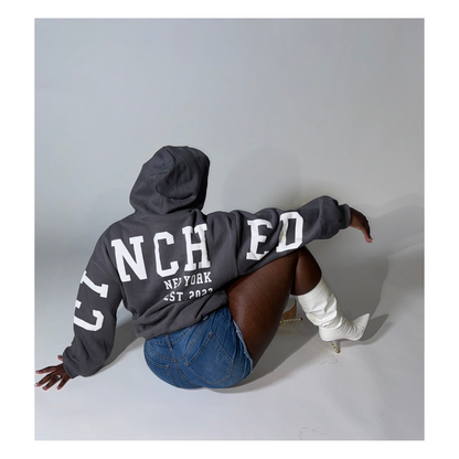 CINCHED Hoodie Grey