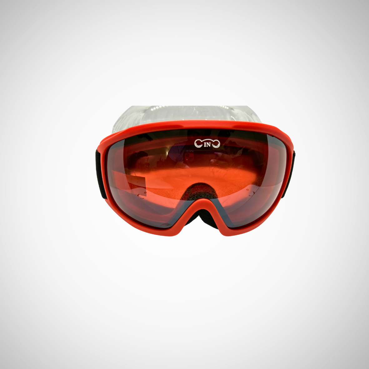 Cinched Ski Goggles-Anti-Fog Spherical Red©