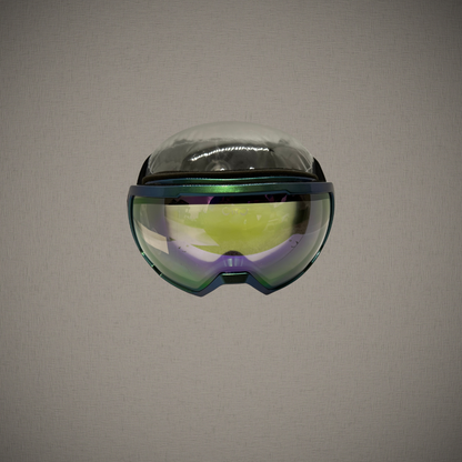 Cinched Ski Goggles- Spherical lens Grey©