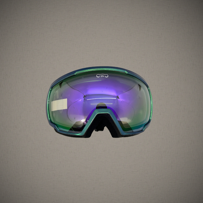 Cinched Ski Goggles- Spherical lens Grey©