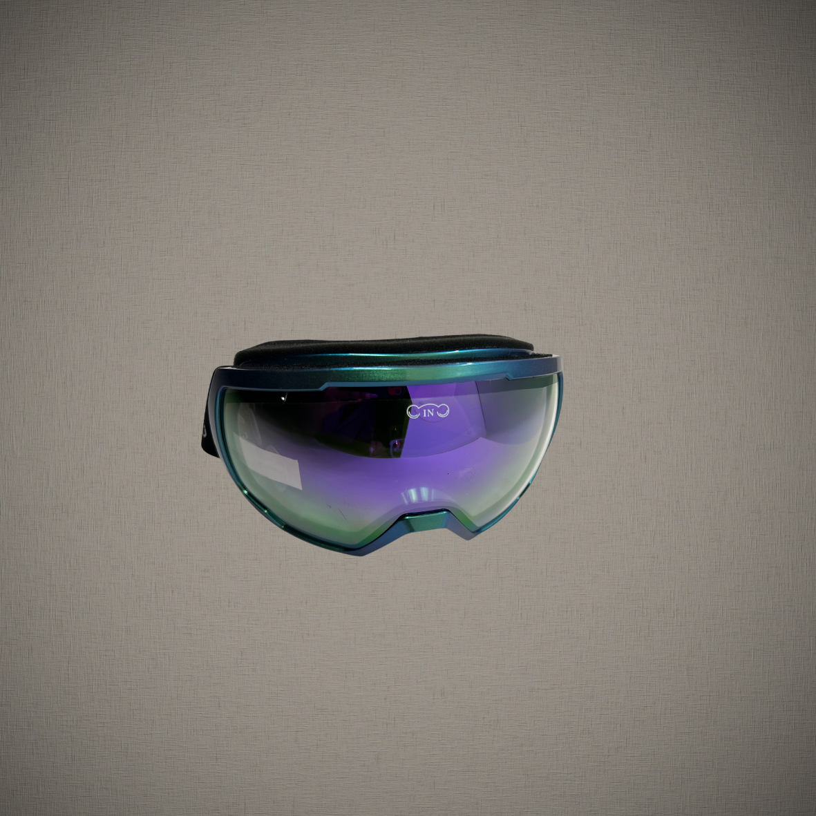 Cinched Ski Goggles- Spherical lens Grey©