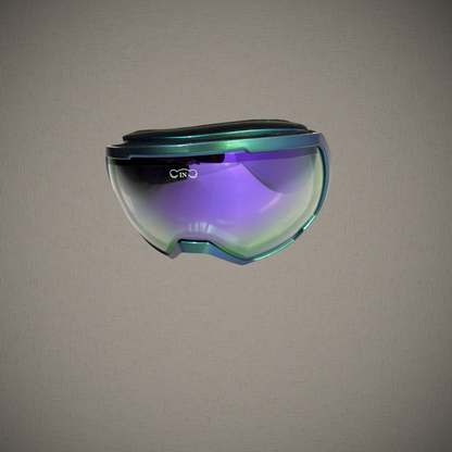 Cinched Ski Goggles- Spherical lens Grey©