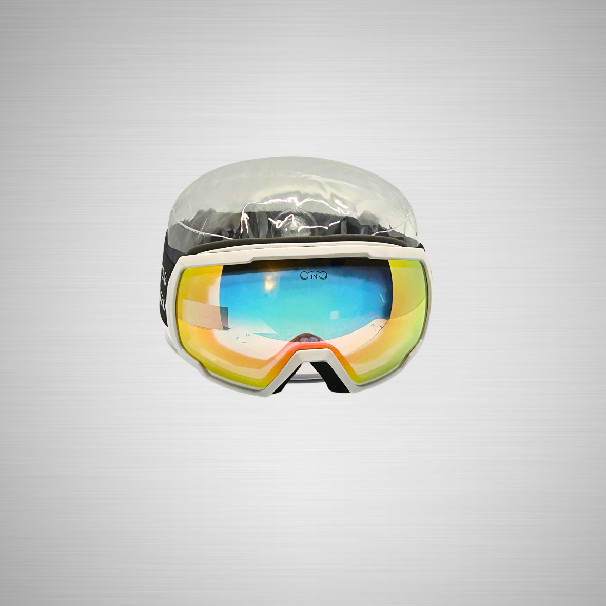Cinched Ski Goggles- Anti-Fog Spherical White©